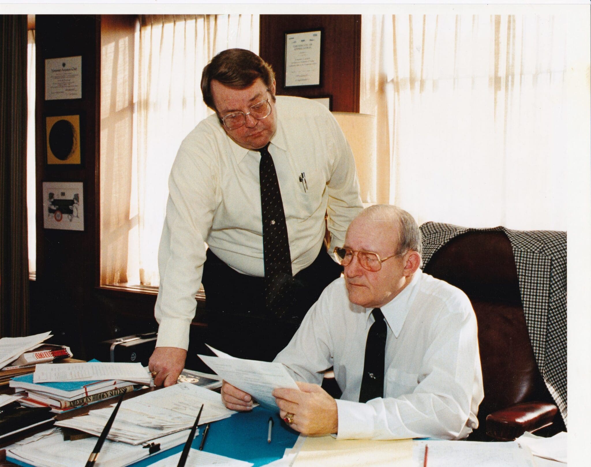 International President William Winpisinger and GST Don Wharton 002