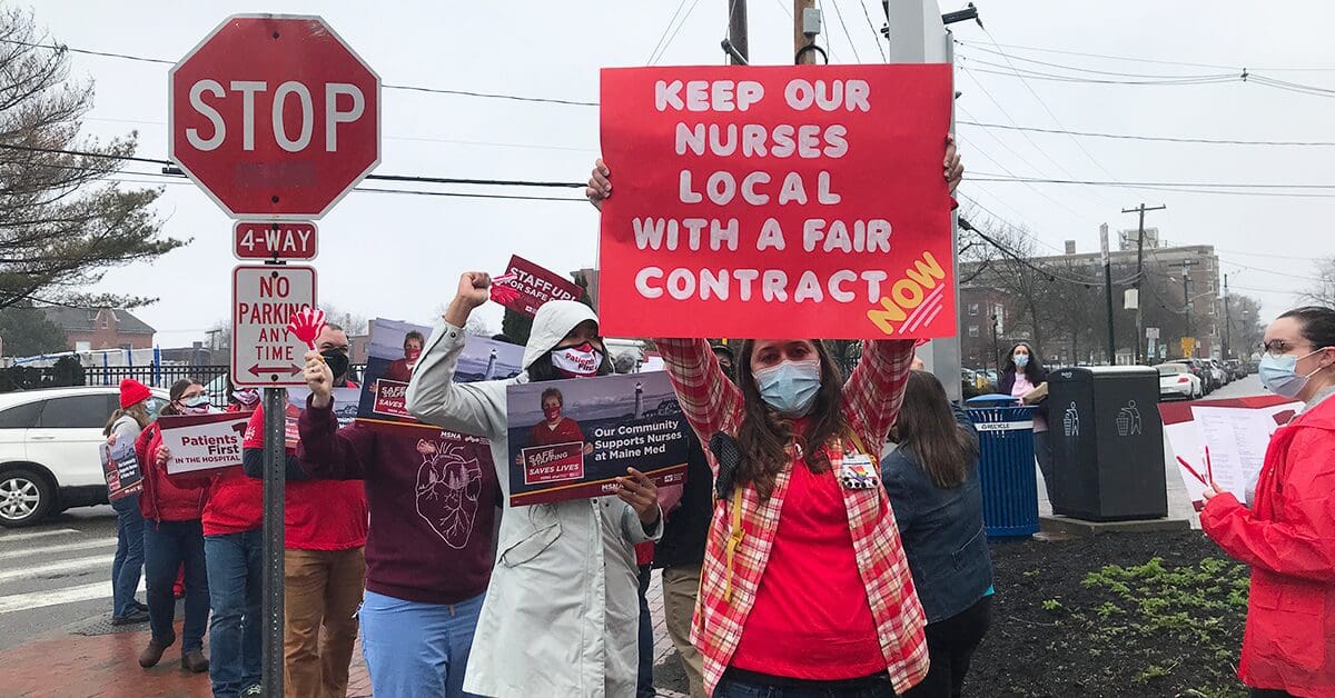 Maine State Nurses Association/National Nurses Organizing Committee