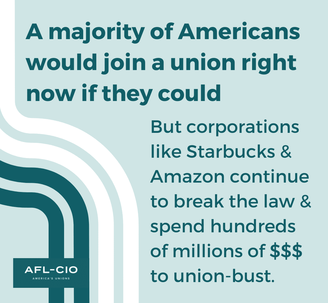 Workers would join union if they could